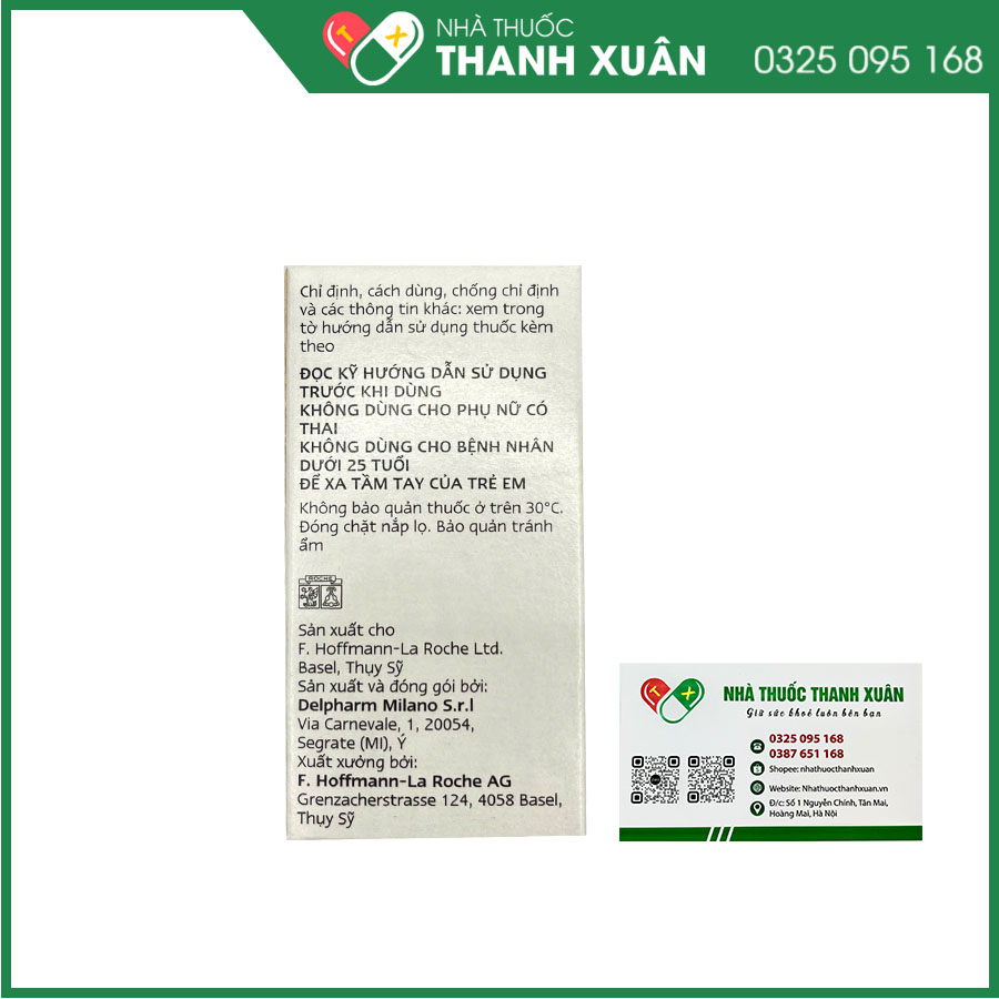 Madopar 250 điều trị bệnh Parkinson vô căn